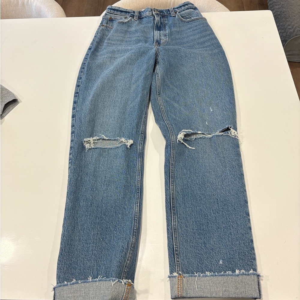 Abercrombie curve love high rise jeans
